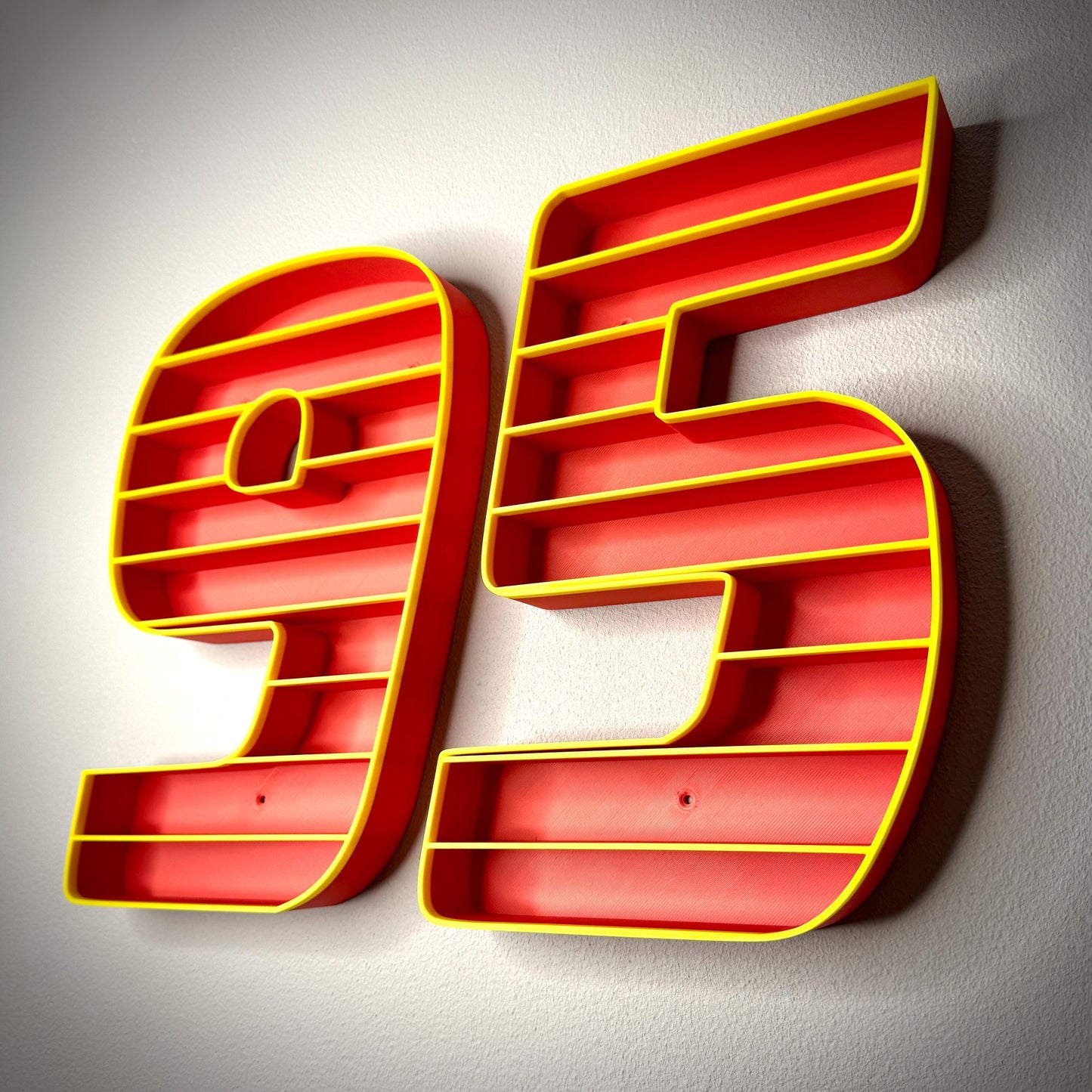 95 Car Themed Mini Shelf | Storage For Mini Racers