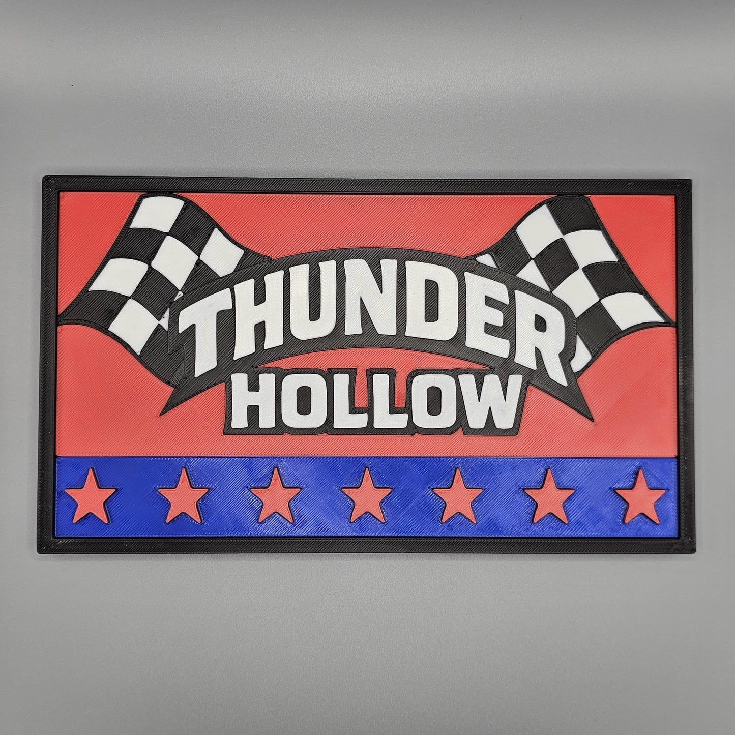 Thunder H Sign | Kids Bedroom Decor
