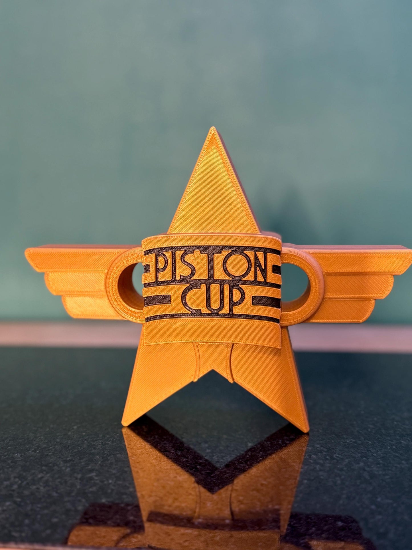 Piston Trophy Christmas Tree Topper Star Trophy
