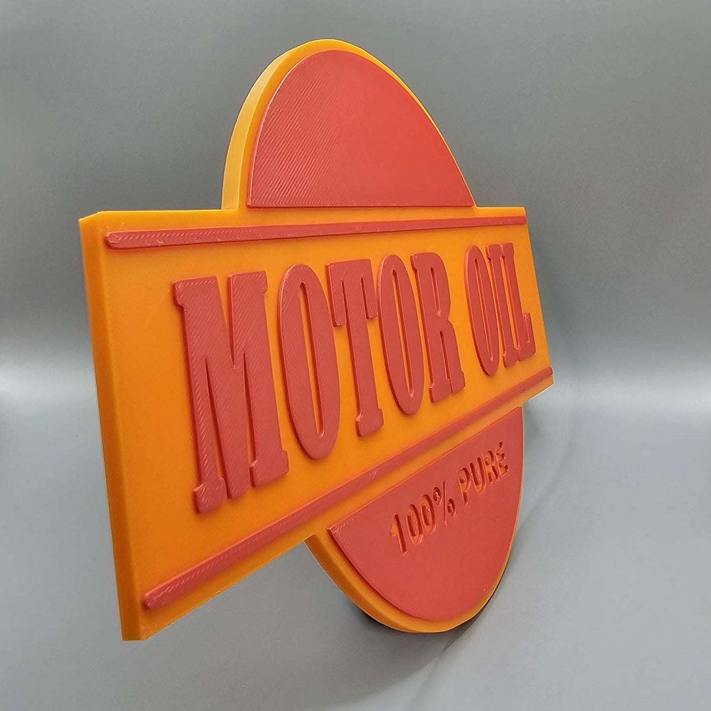 Motor Oil Sign  | Kids Bedroom Decor