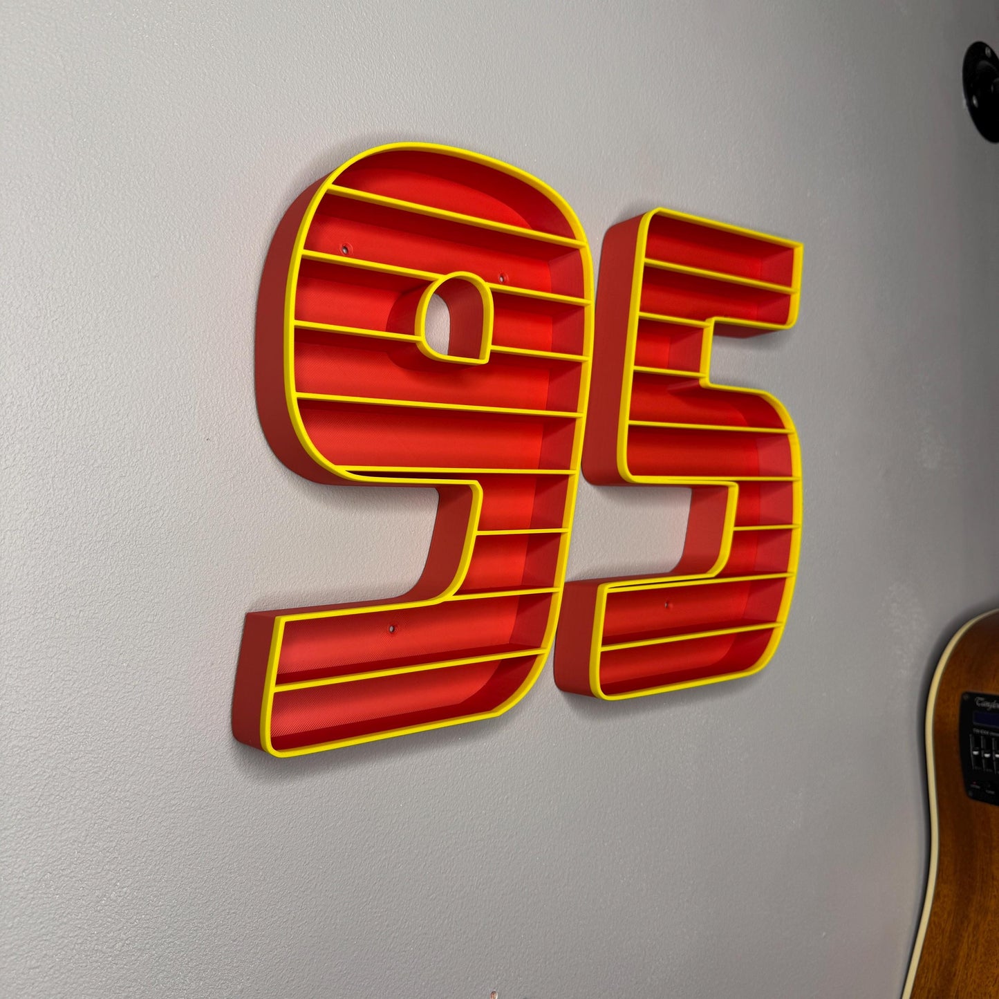 95 Car Themed Mini Shelf | Storage For Mini Racers