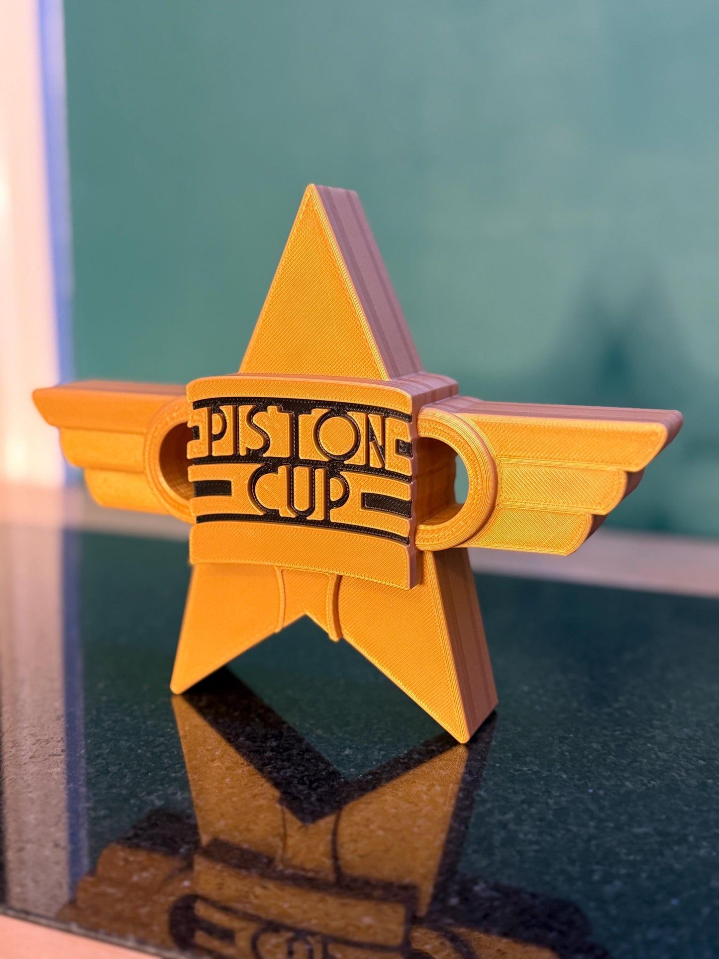 Piston Trophy Christmas Tree Topper Star Trophy