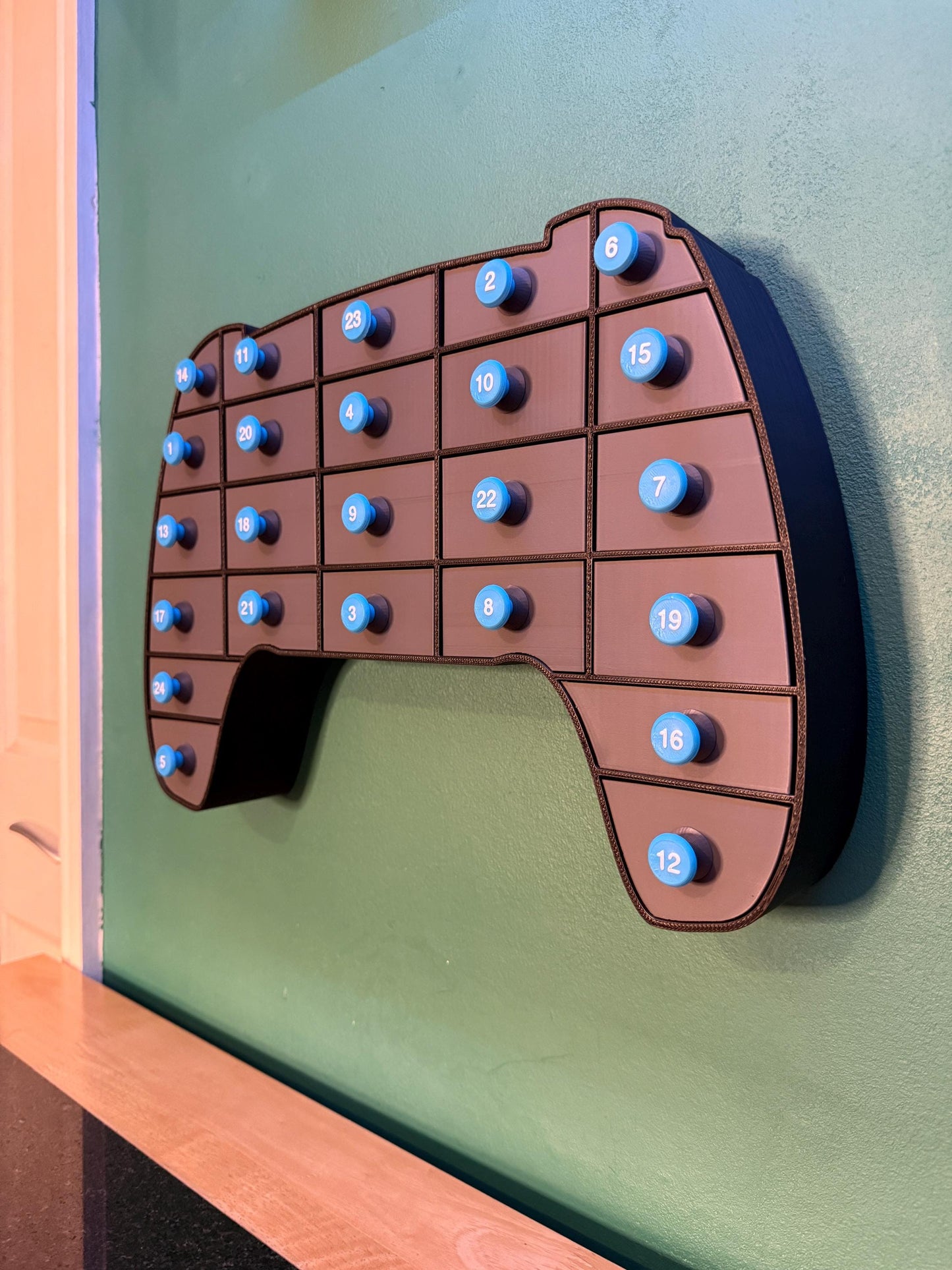 PS5 Controller Shaped Christmas Advent Calendar
