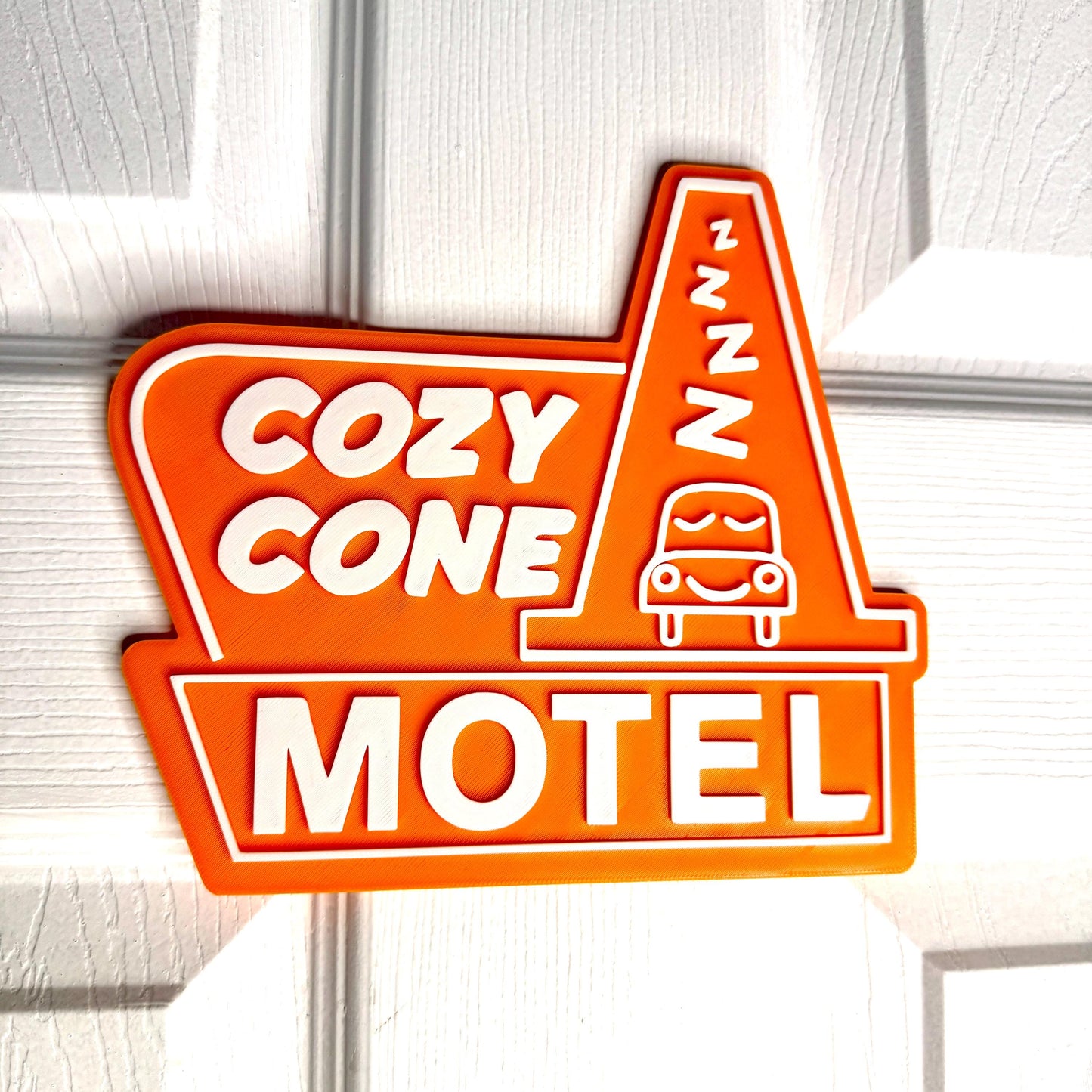 Cone Motel Sign | Kids Bedroom Decor