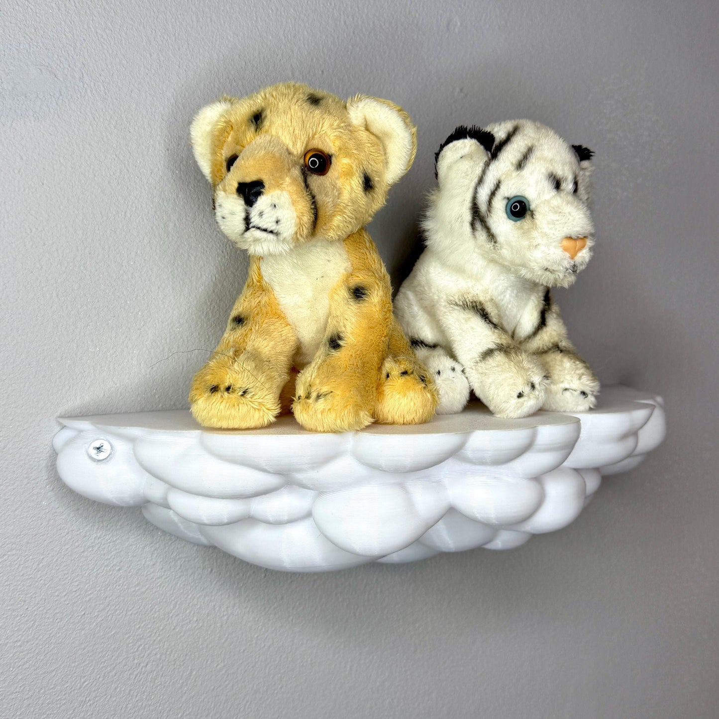 Cloud Shelves | 3D Printed Kids Bedroom Decor | Shelf Display 3 Sizes