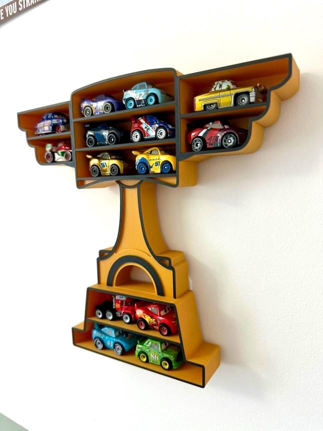 Mini Piston Trophy Shelf | Mini Shelf For Miniature Toy Cars