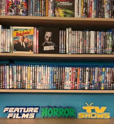 Feature Film Shelf Sign 29cm/11.5inch | Movie Collection Display | Film Room Decor (Copy) (Copy)