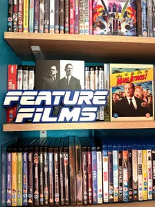 Feature Film Shelf Sign 29cm/11.5inch | Movie Collection Display | Film Room Decor (Copy) (Copy)
