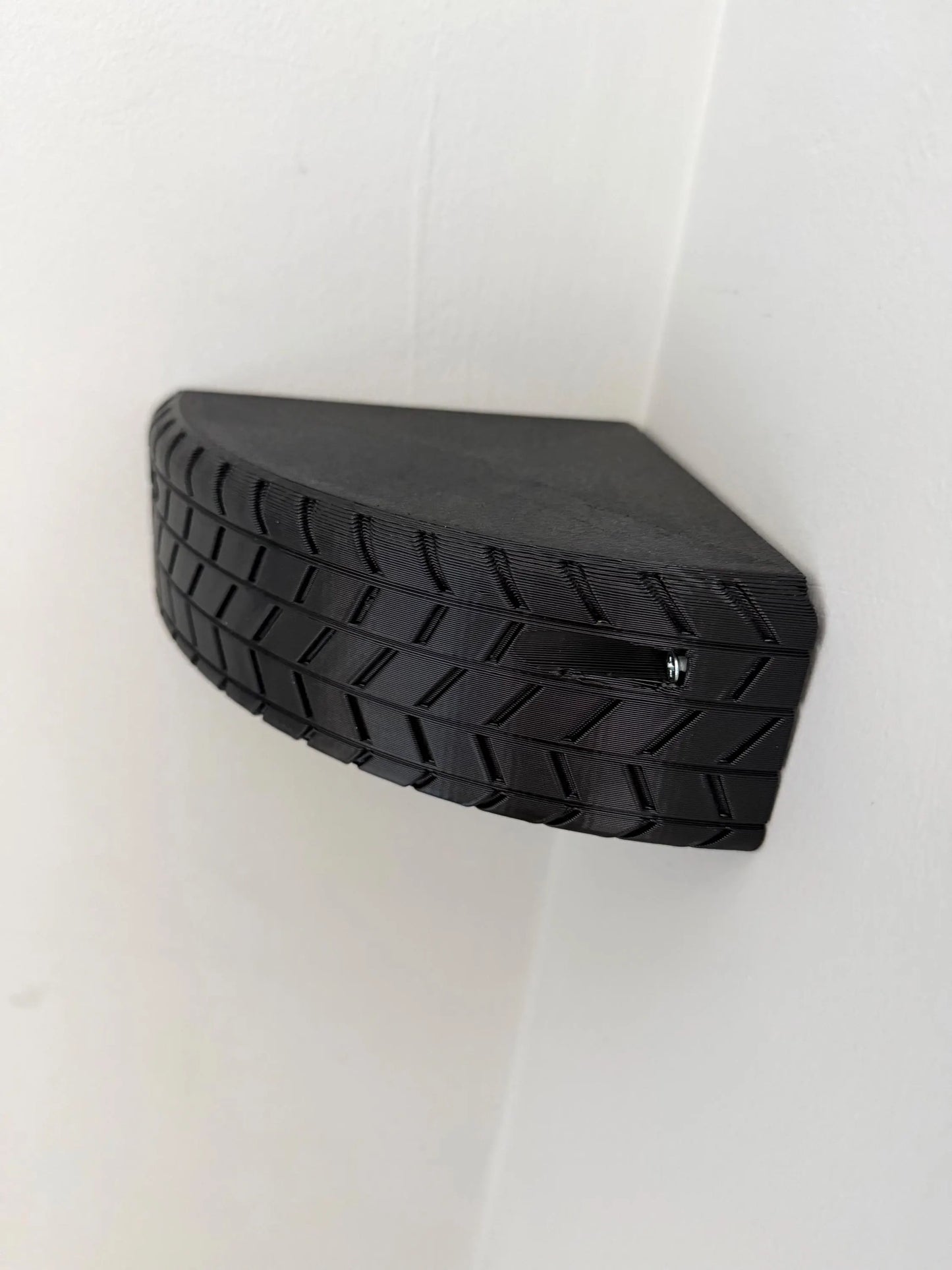 Corner Tyre Shelves | 3D Printed Cars Themed Decor | Shelf Display