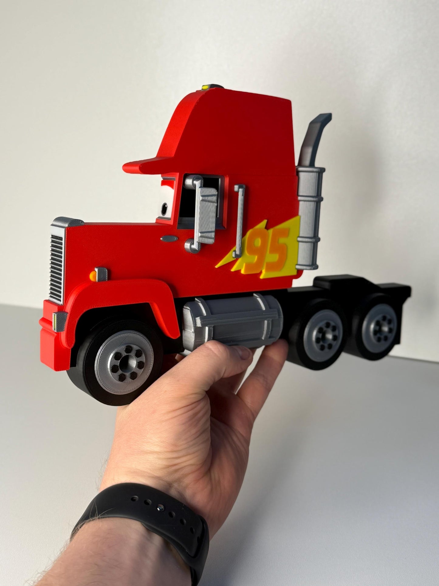 Truck & Wheels (NO SHELF) | Turn Any Shelf into A Truck | For Toy Cars | Toy Car Storage Ideas | Wall Mounted