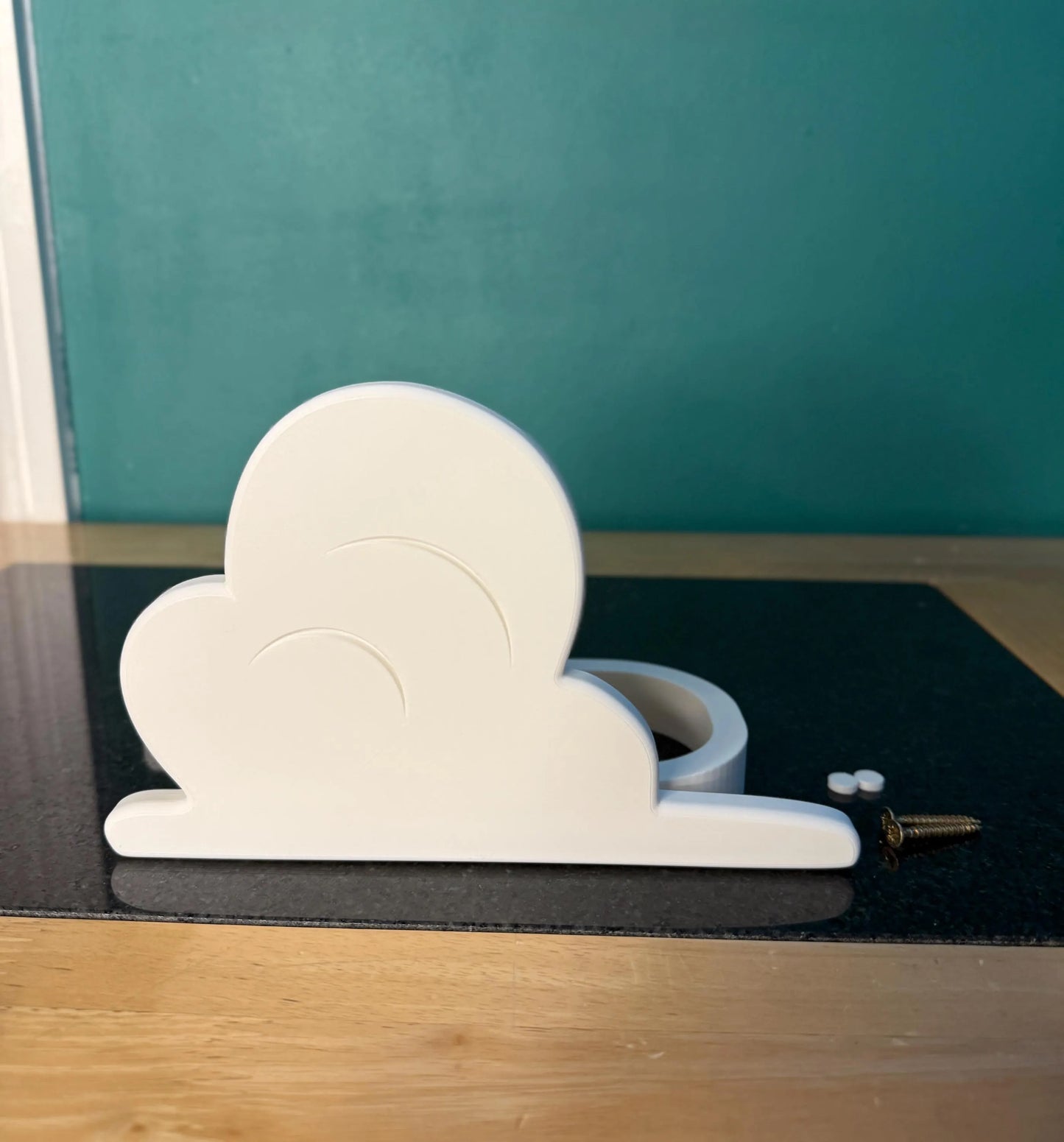 Cloud Curtain Holdbacks Inspired by Andy's Room, Wall Mounted Tiebacks