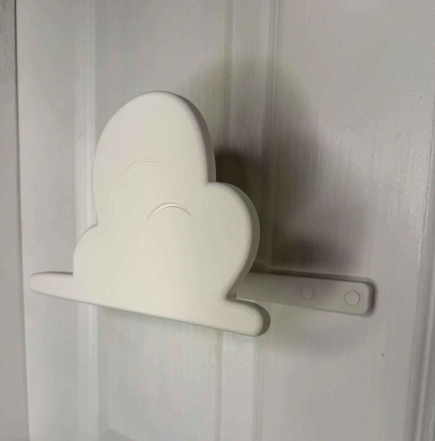Cloud Curtain Holdbacks Inspired by Andy's Room, Wall Mounted Tiebacks