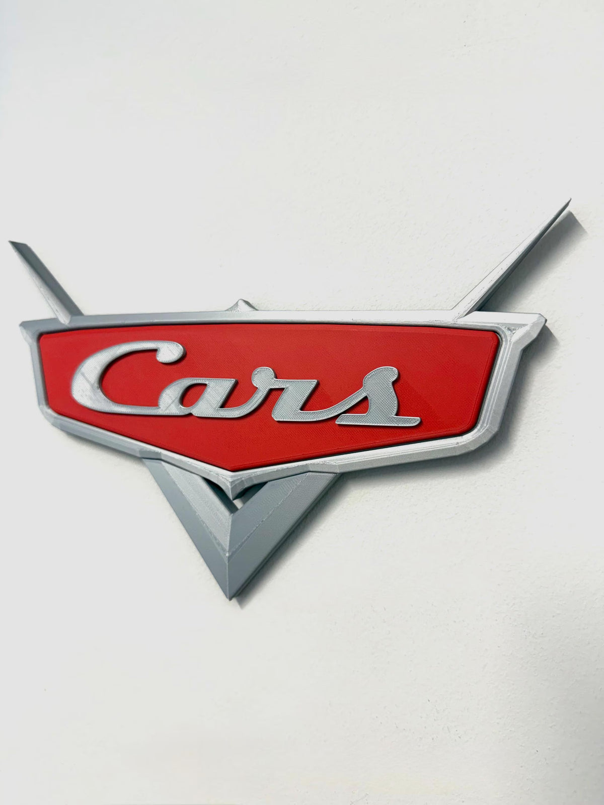 Car Logo 3D Effect Wall Sign 26cm/10 inch Wide