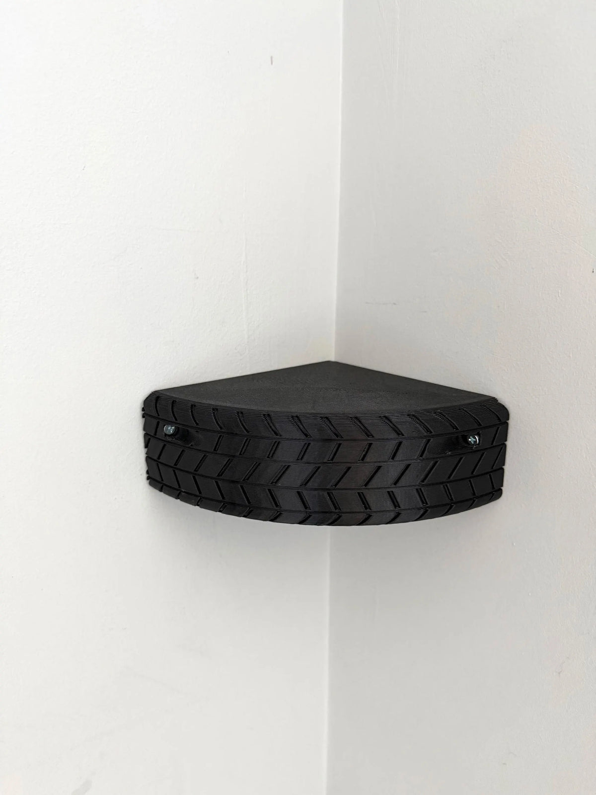 Corner Tyre Shelves | 3D Printed Cars Themed Decor | Shelf Display