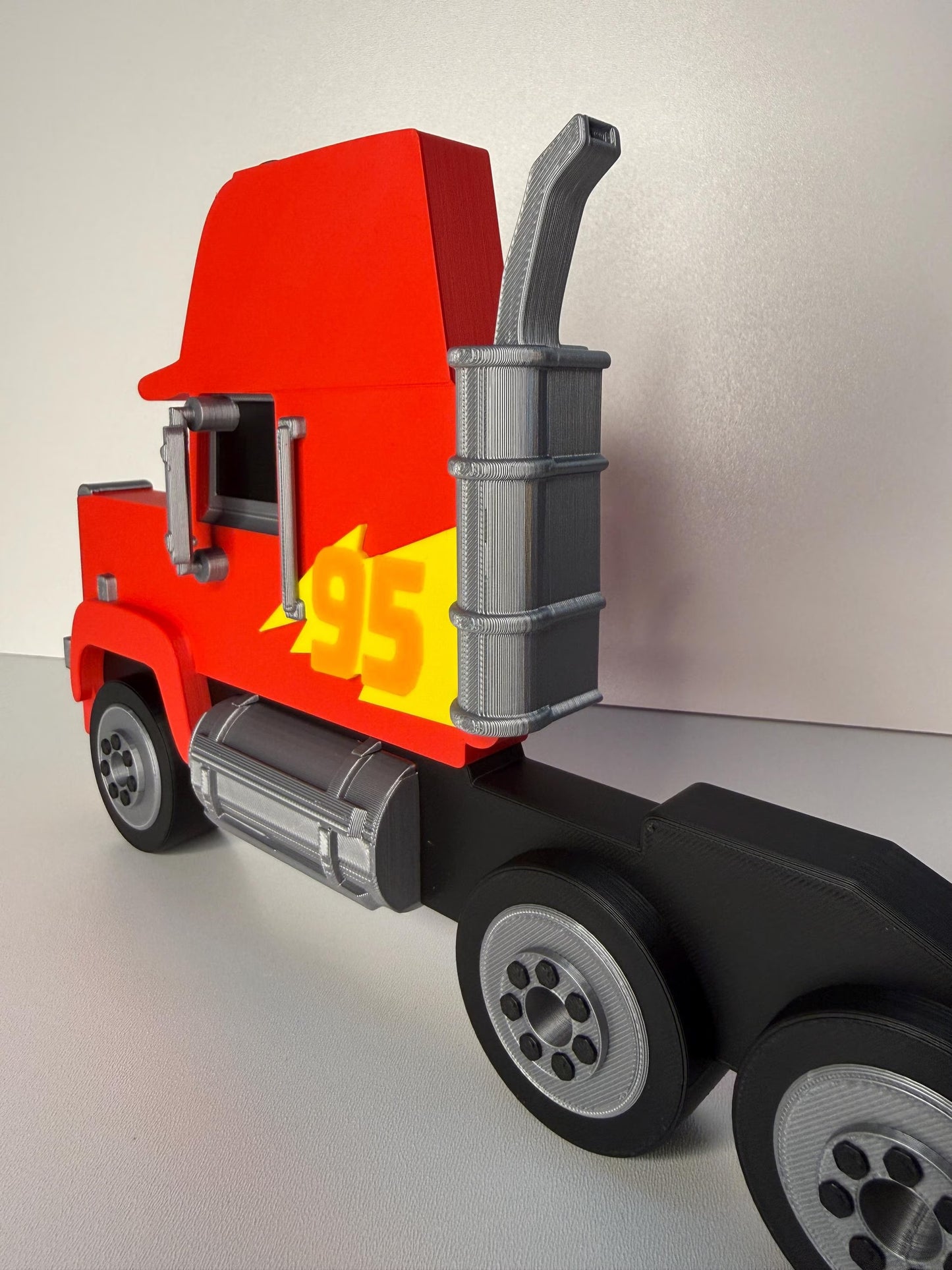 Truck & Wheels (NO SHELF) | Turn Any Shelf into A Truck | For Toy Cars | Toy Car Storage Ideas | Wall Mounted