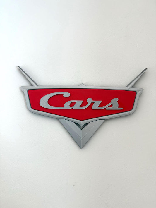 Car Logo 3D Effect Wall Sign 26cm/10 inch Wide