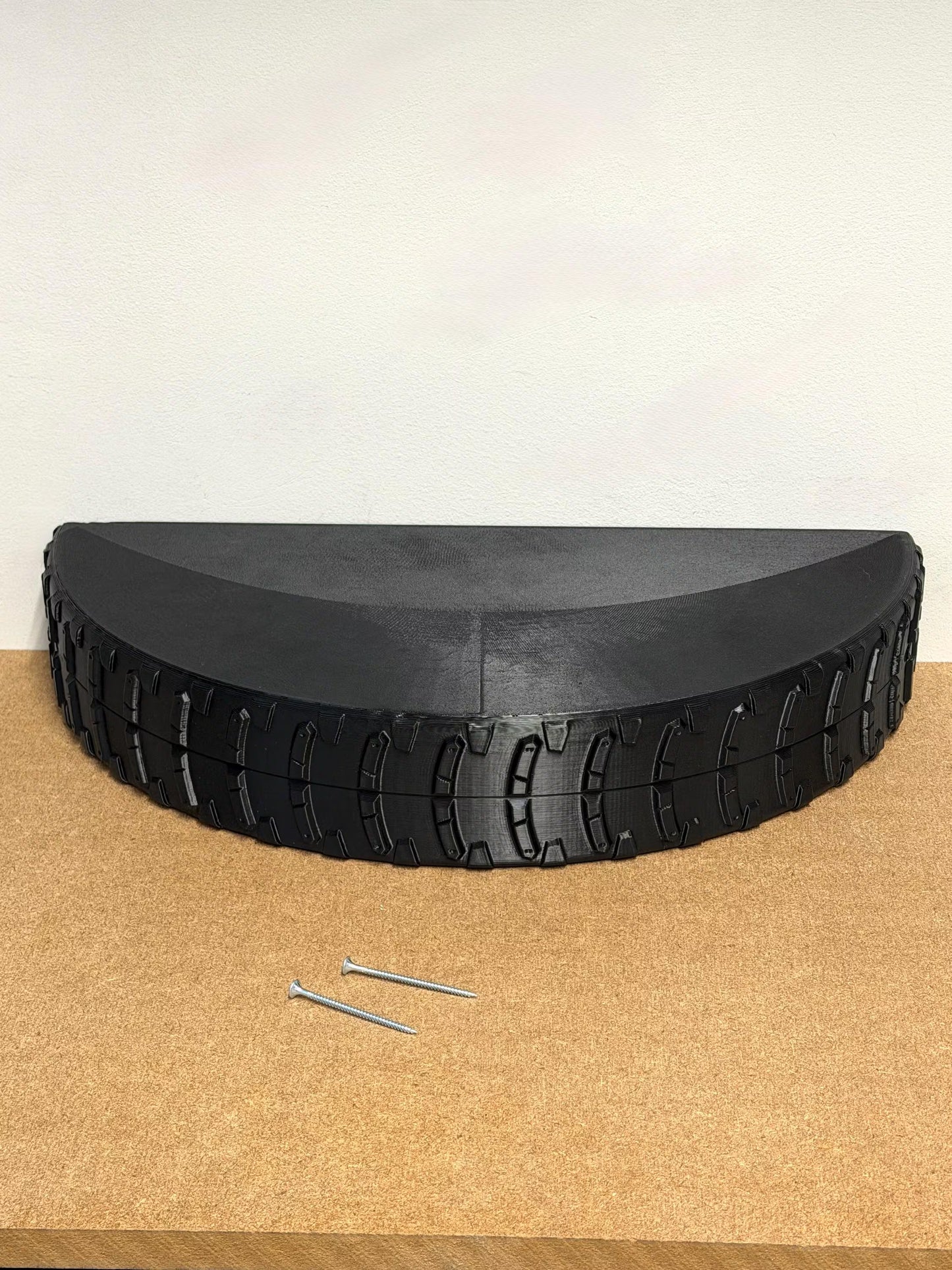 Motocross Tyre Shelves | 3D Printed Cars Themed Decor | Shelf Display