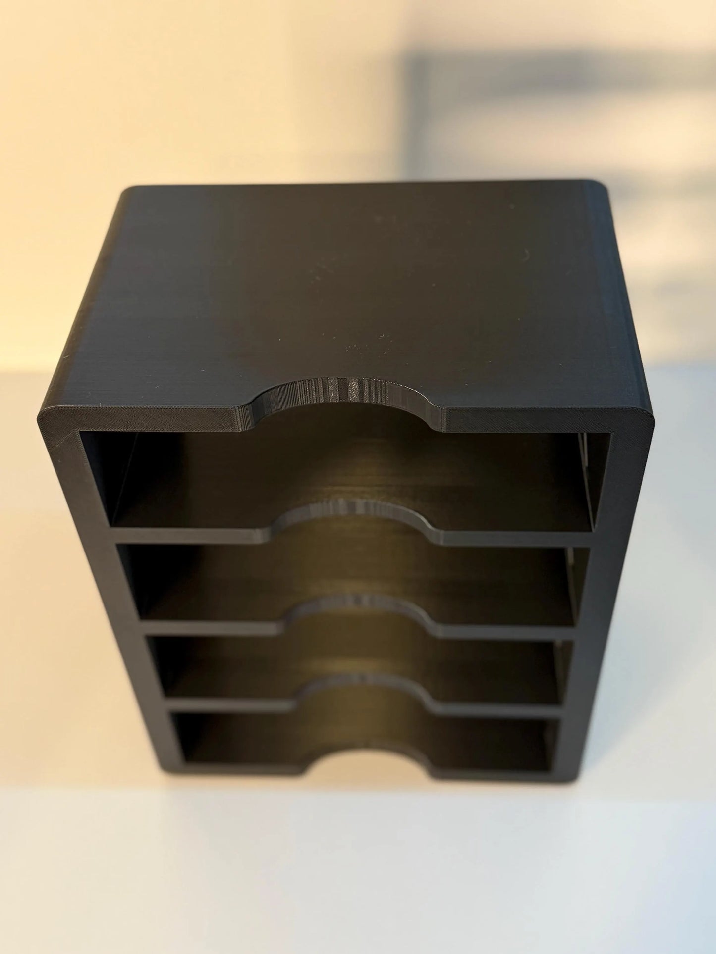 Display Shelf Unit for WD My Book for Dimensions 171x49x139mm and Smaller | Desktop HDD Storage - Hard Drive Storage Rack Desk Tidy
