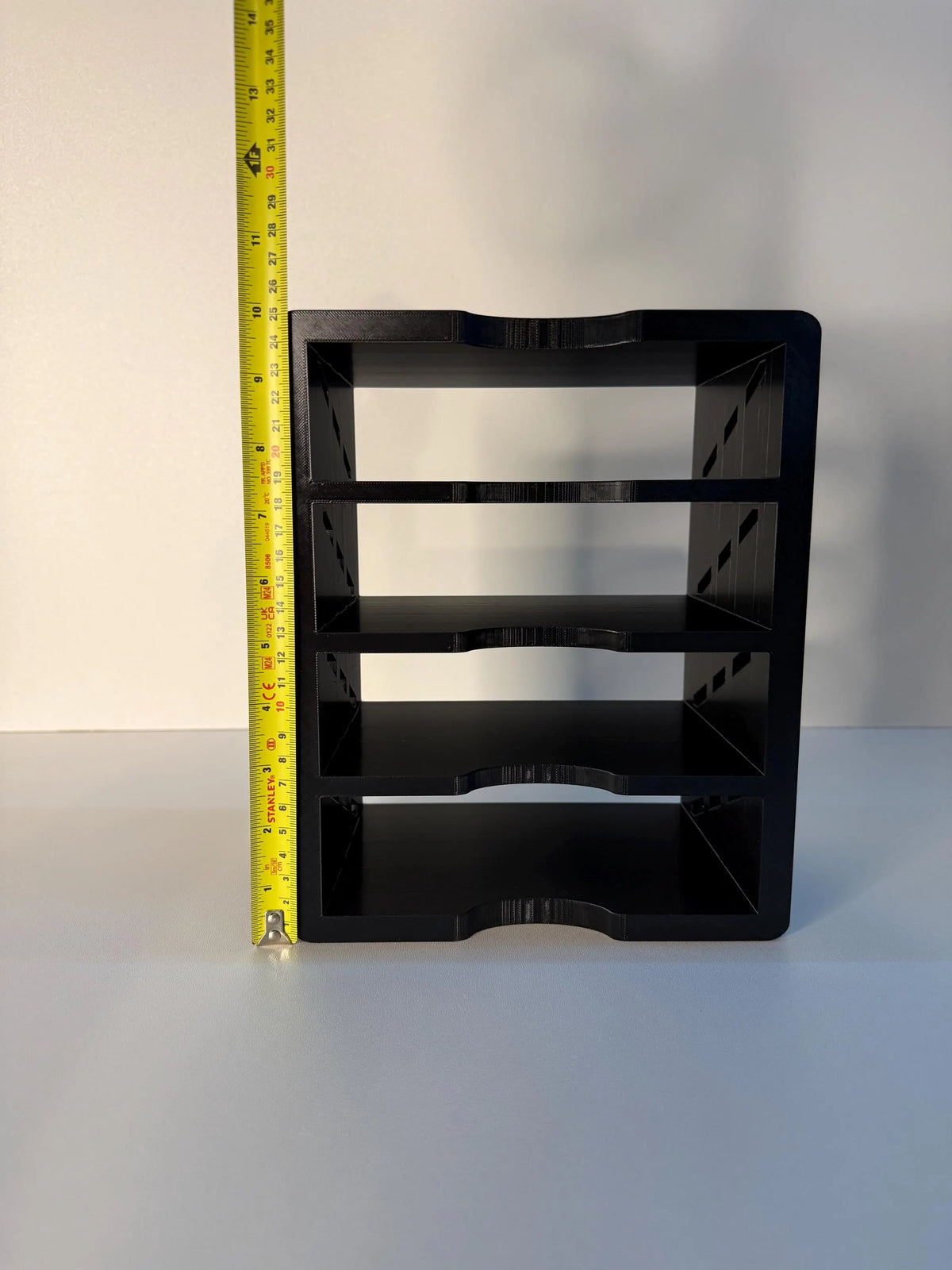Display Shelf Unit for WD My Book for Dimensions 171x49x139mm and Smaller | Desktop HDD Storage - Hard Drive Storage Rack Desk Tidy