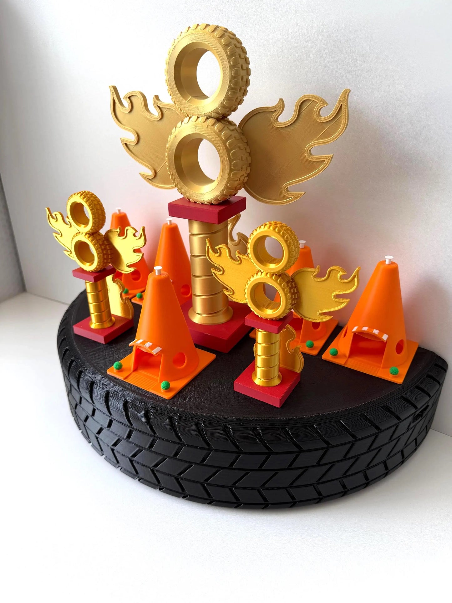 XL Tyre Shelf | Car Themed Decor | Shelf Display 46cm / 18.2 inch