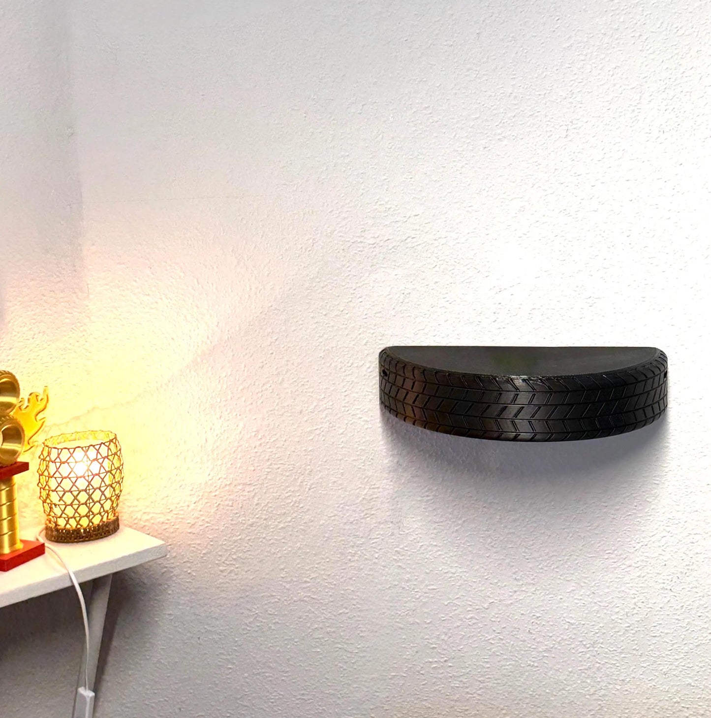 XL Tyre Shelf | Car Themed Decor | Shelf Display 46cm / 18.2 inch
