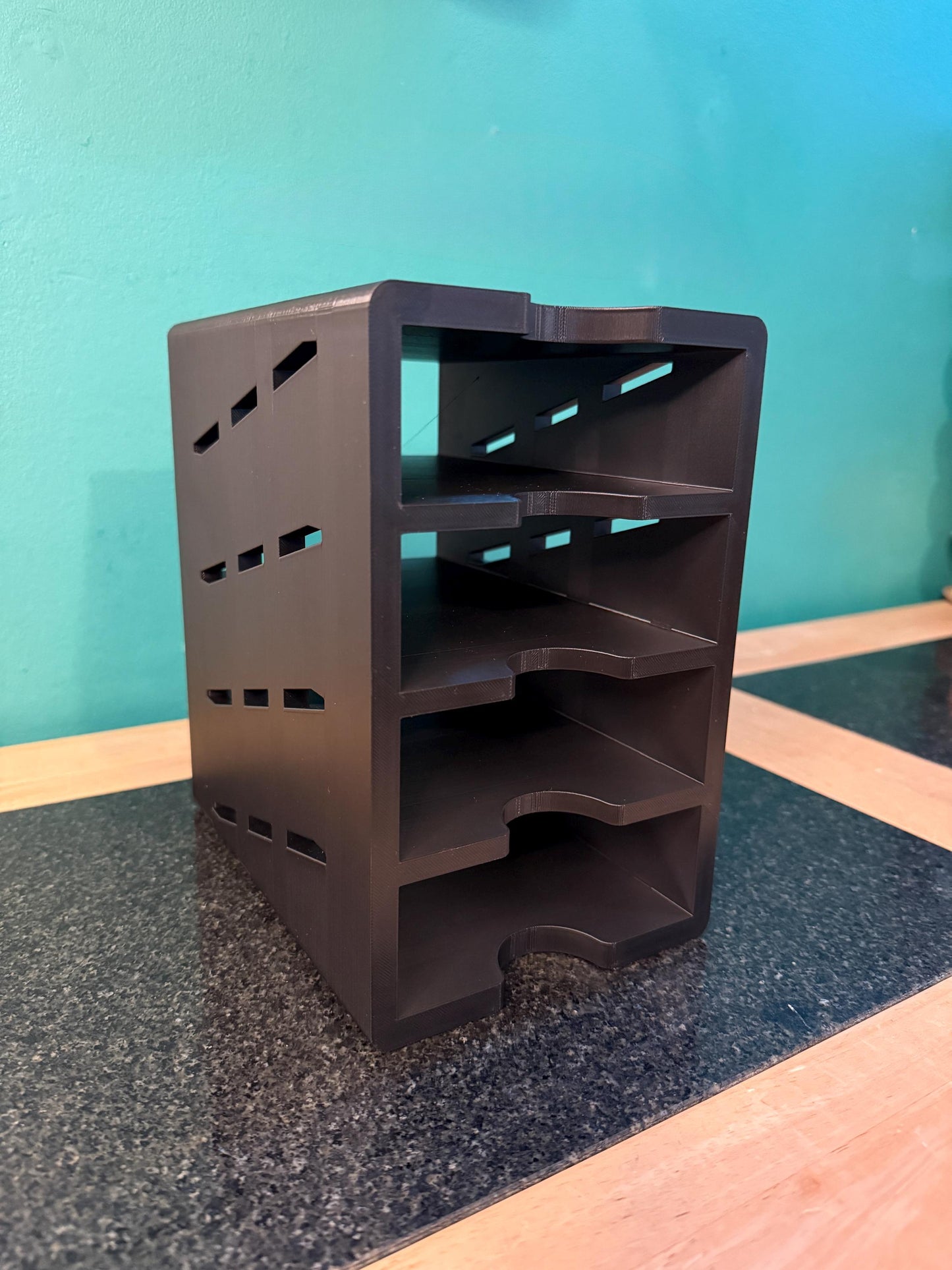 Display Shelf Unit for Seagate Backup Plus Hub SRD0PV1 - OR Drives that Fit 200x121x44mm - Hard Drive Storage Rack Desk Tidy
