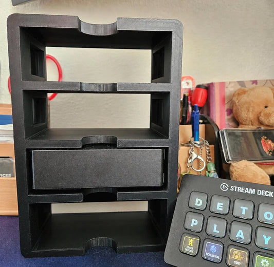 Display Shelf Unit for Seagate 8TB Expansion Desktop Hard Drive (STKP28000400) - Storage Rack Case Caddy Stand Shelving