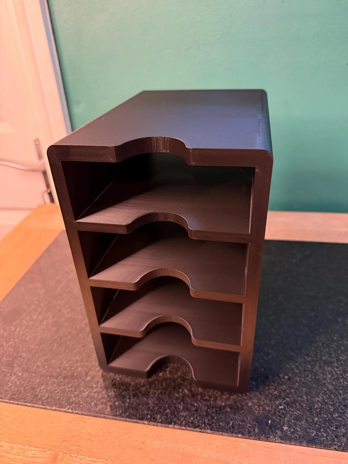 Display Shelf Unit for Seagate Backup Plus Hub SRD0PV1 - OR Drives that Fit 200x121x44mm - Hard Drive Storage Rack Desk Tidy