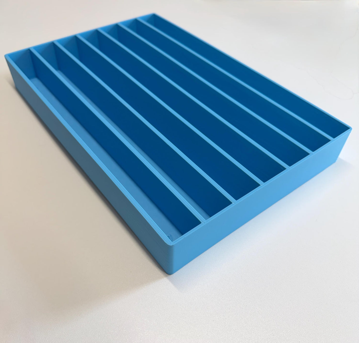 Blue Truck Shaped Storage Shelf for Toy MINI Cars | 1 Shelf Holds Up To 105 Cars | Realistic Truck Design, Wall Mounted Toy Cars Display