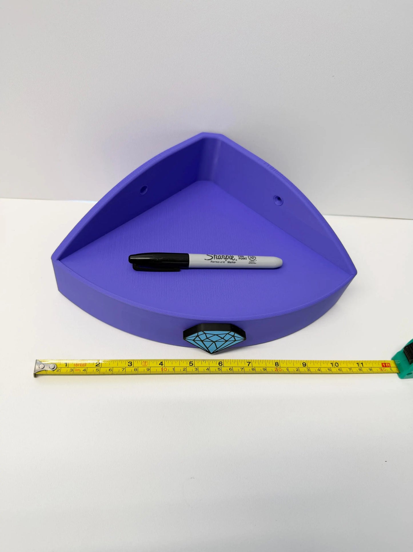 Corner Display Shelf for Figures & Collectibles | 3D Printed Display Stand | Shelf Only