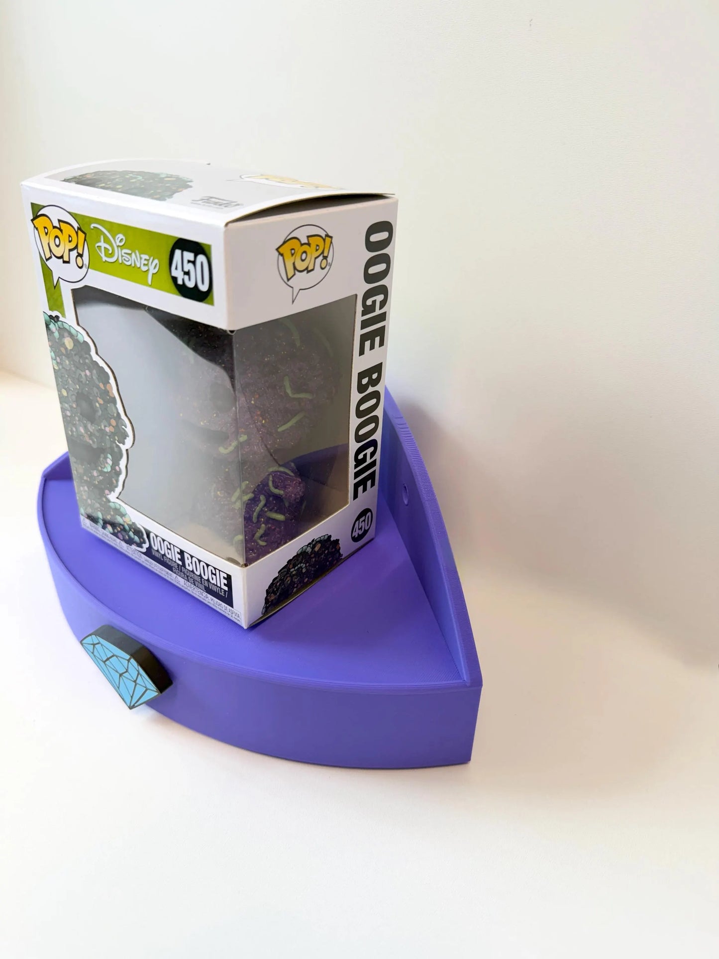 Corner Display Shelf for Figures & Collectibles | 3D Printed Display Stand | Shelf Only
