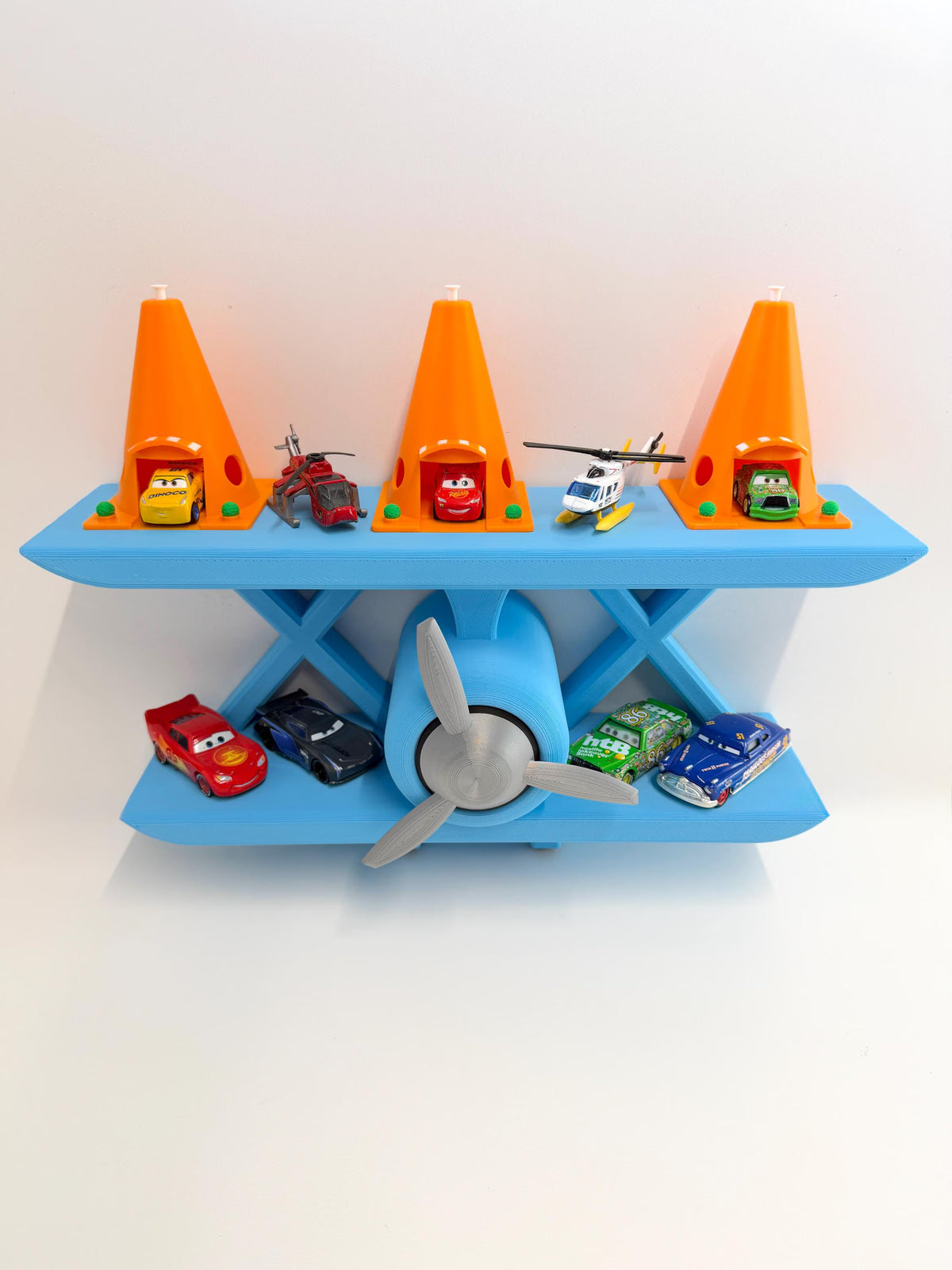 Biplane Shelf SMALL 39cm/15.5inch | Bedroom Decor | Fun Shelf | Aviation Room