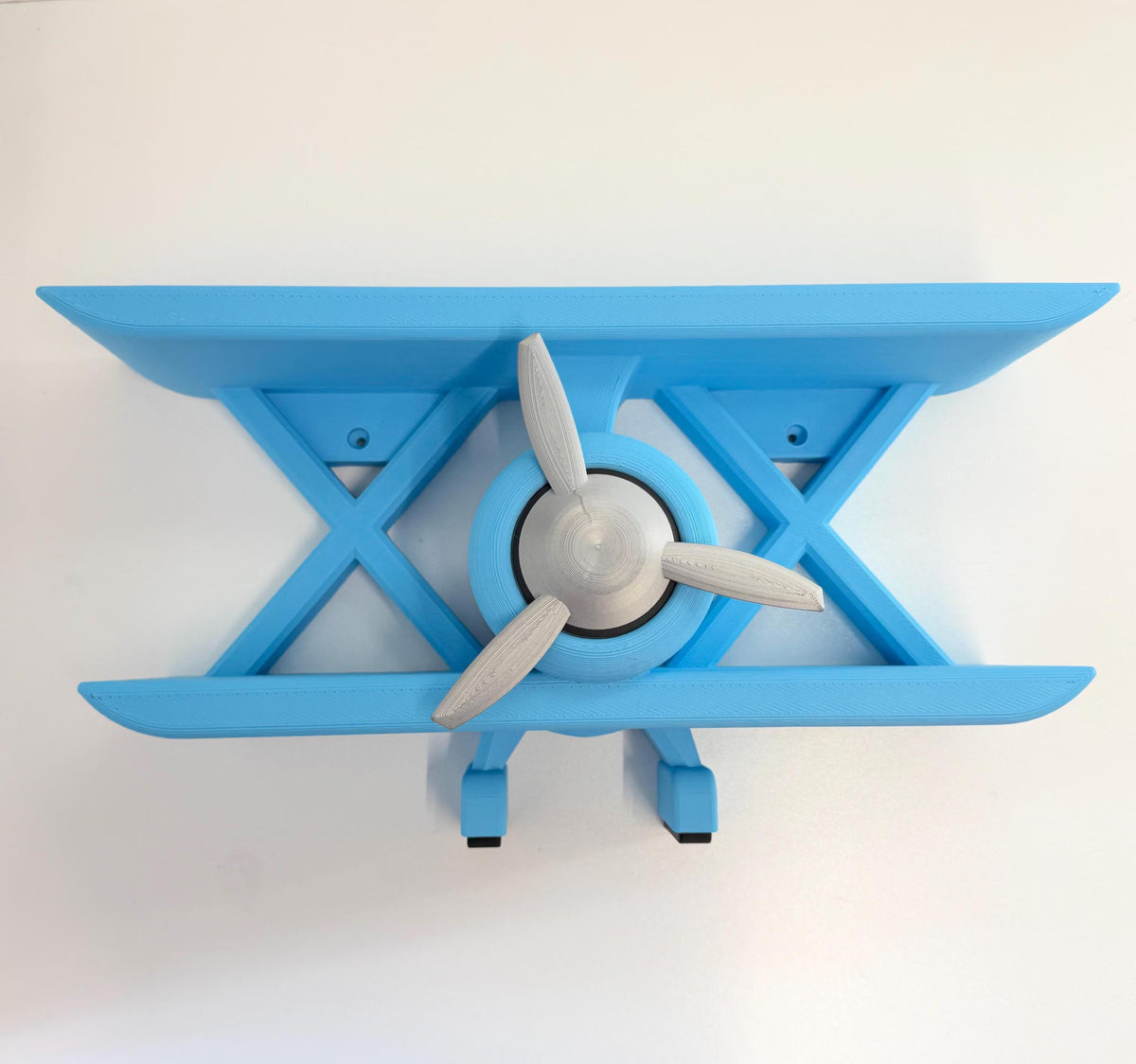 Biplane Shelf SMALL 39cm/15.5inch | Bedroom Decor | Fun Shelf | Aviation Room