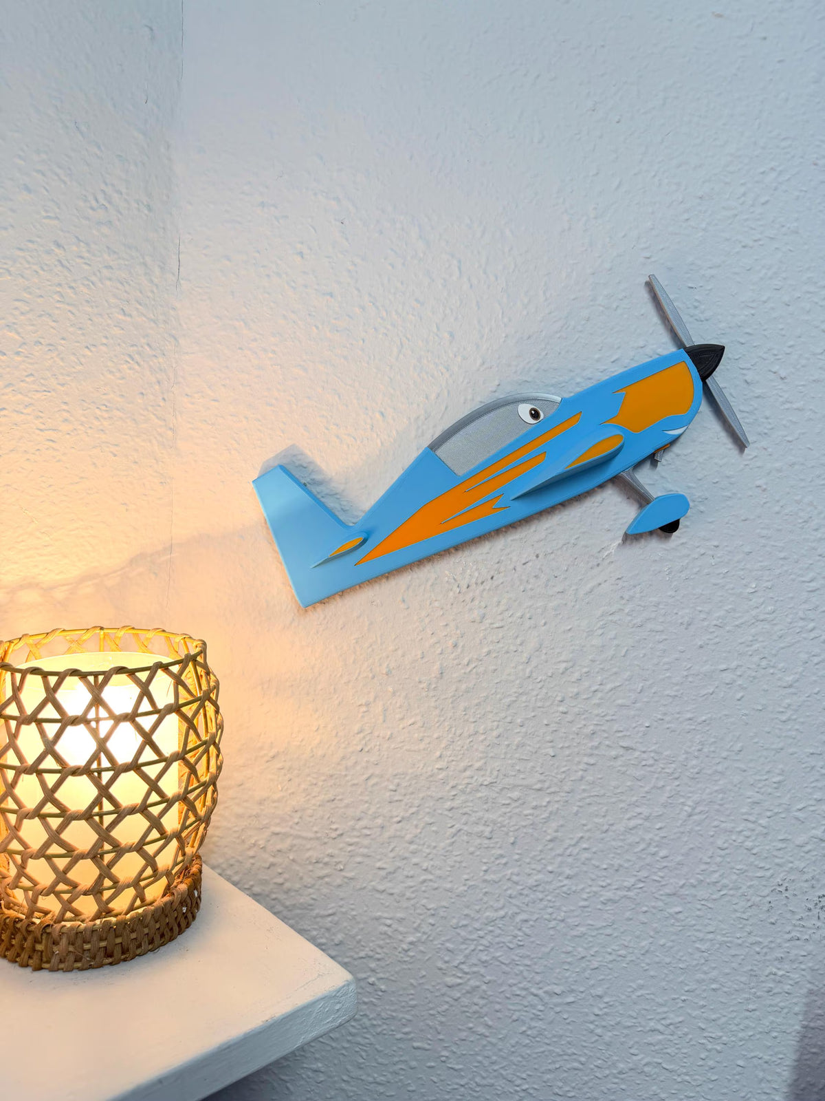 Plane Wall Sign | Aviation Theme | Bedroom Decor