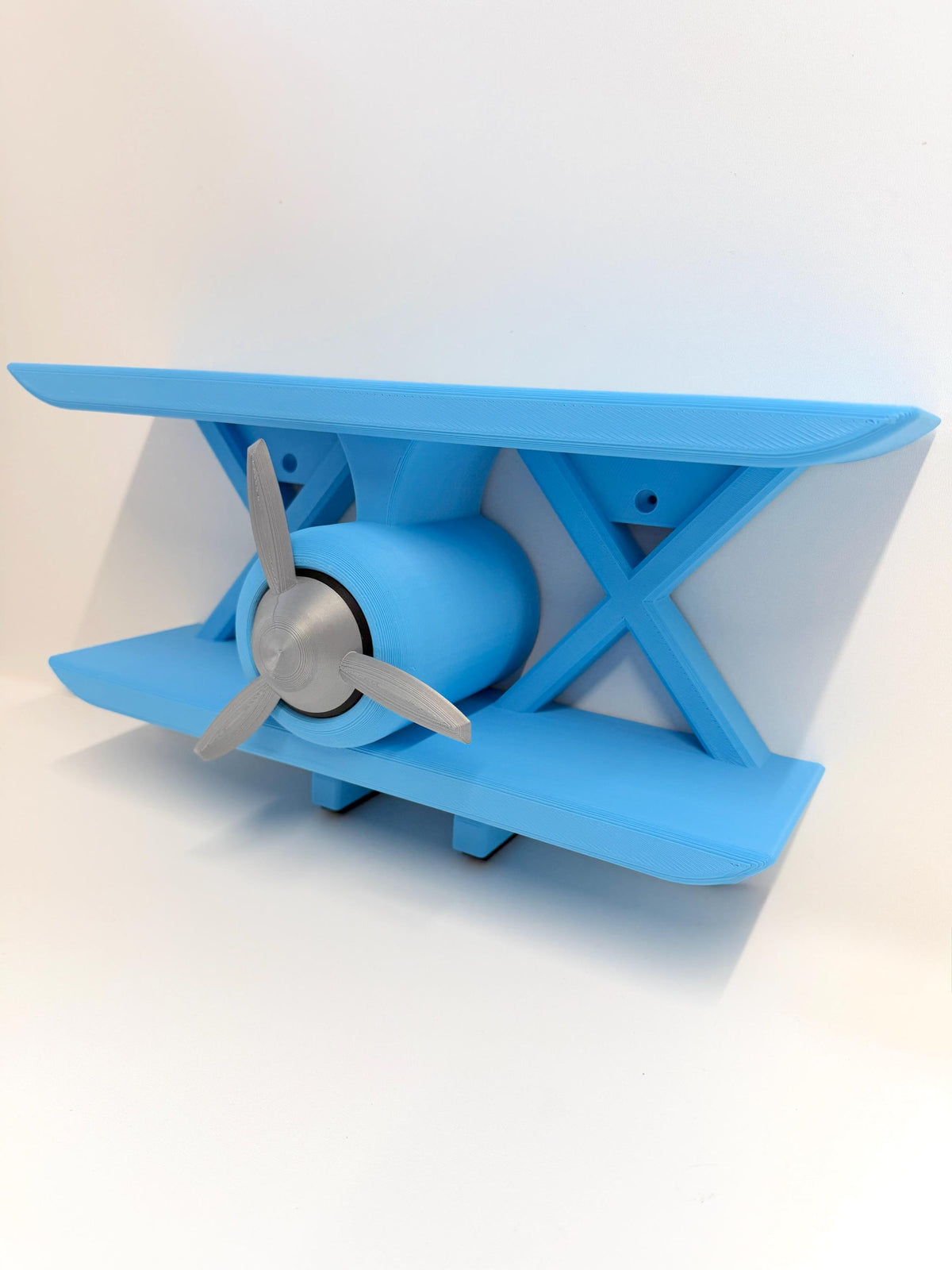 Biplane Shelf SMALL 39cm/15.5inch | Bedroom Decor | Fun Shelf | Aviation Room