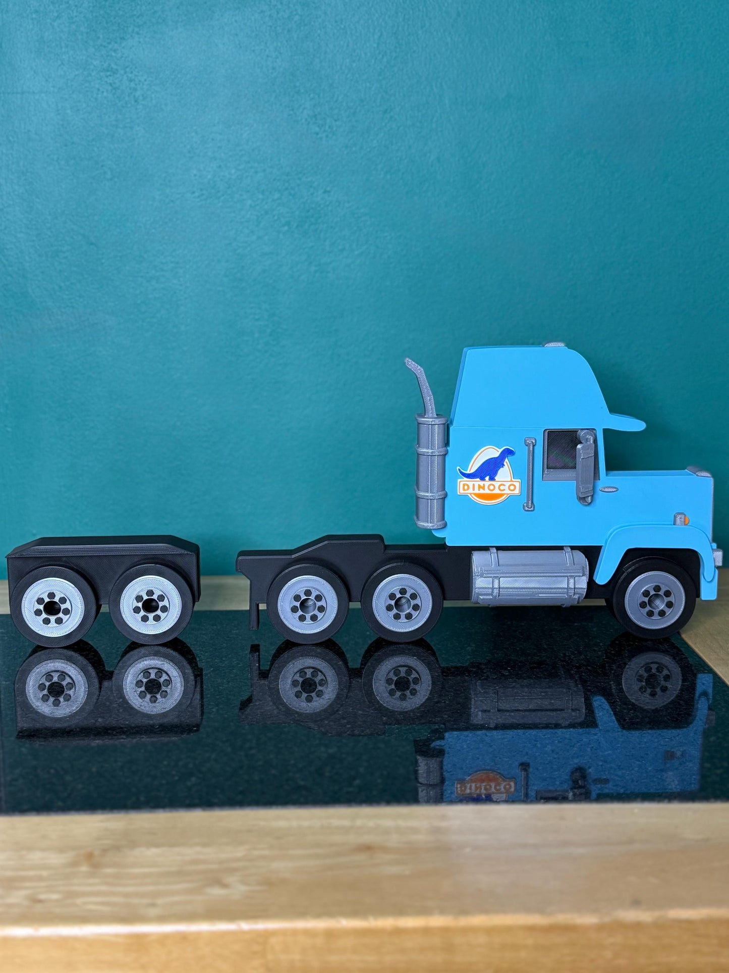 Wall Truck & Wheels (NO SHELF) | Turn Any Shelf into A Truck | Wall Mounted