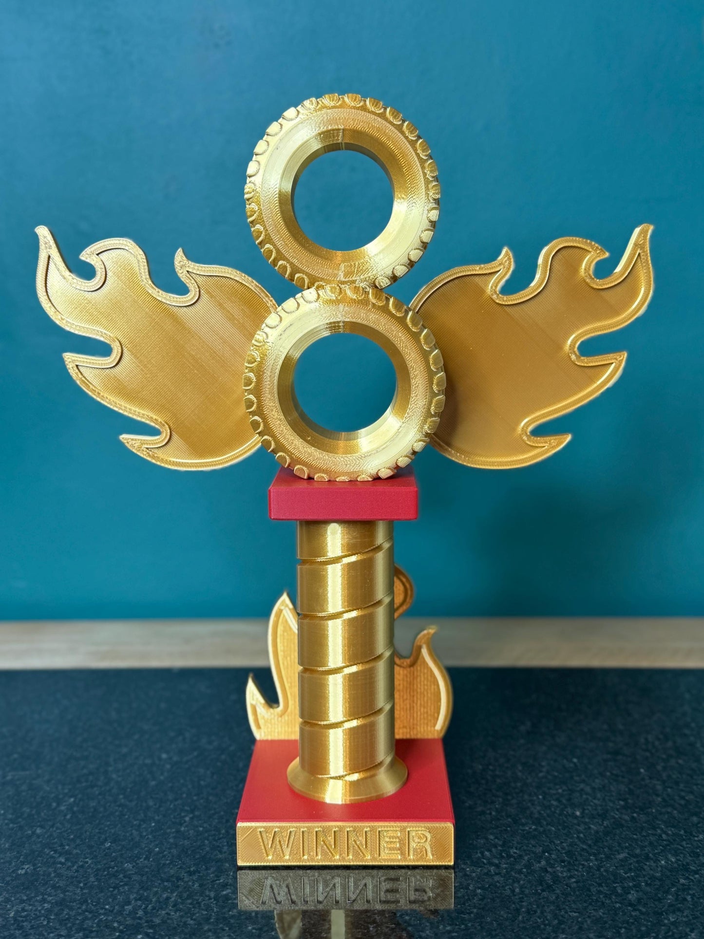 Crazy 8 Destruction Derby Car Trophy