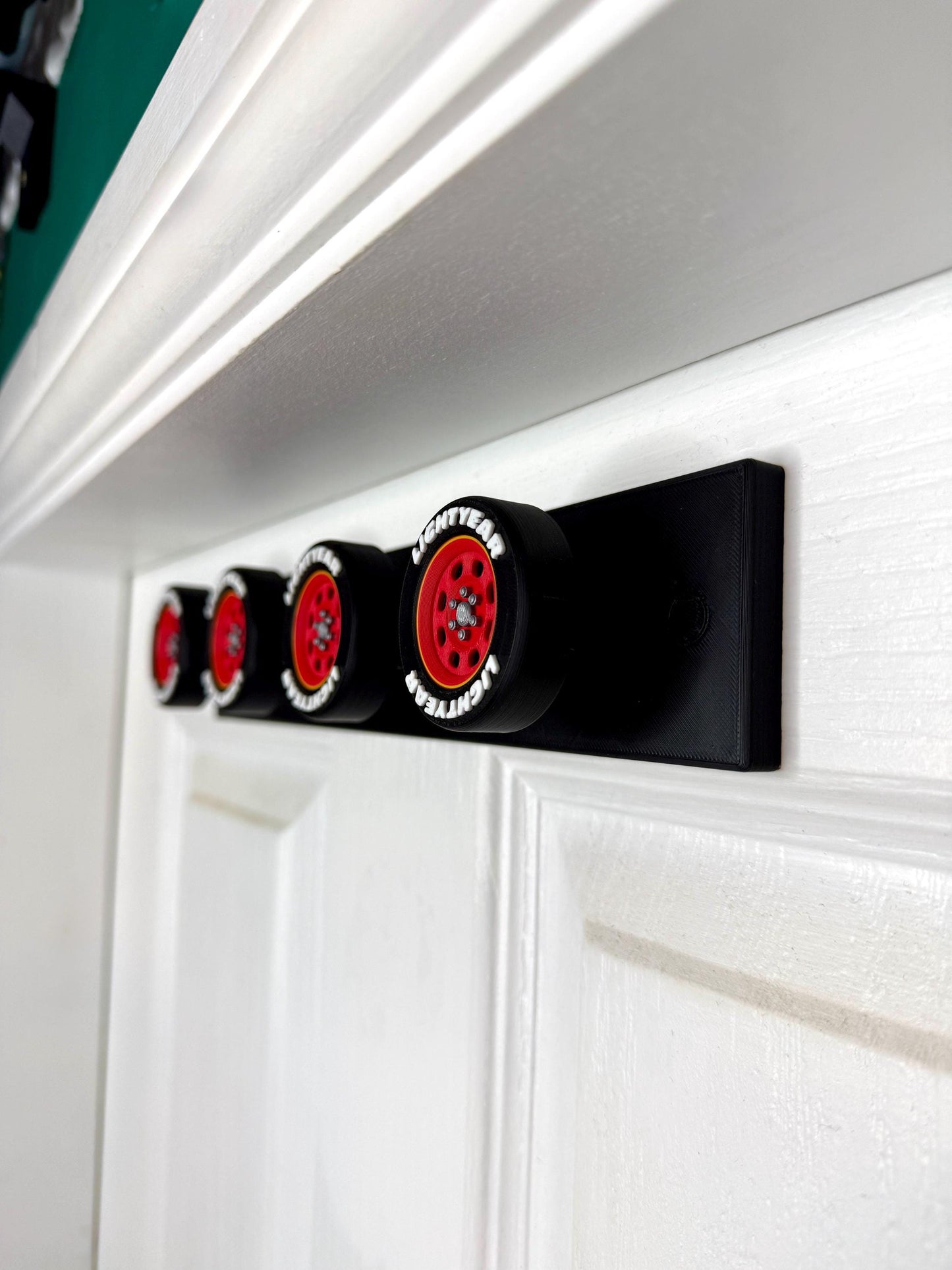 Tyre Style Hooks/Coat Hanger | Kids Car Bedroom Decor