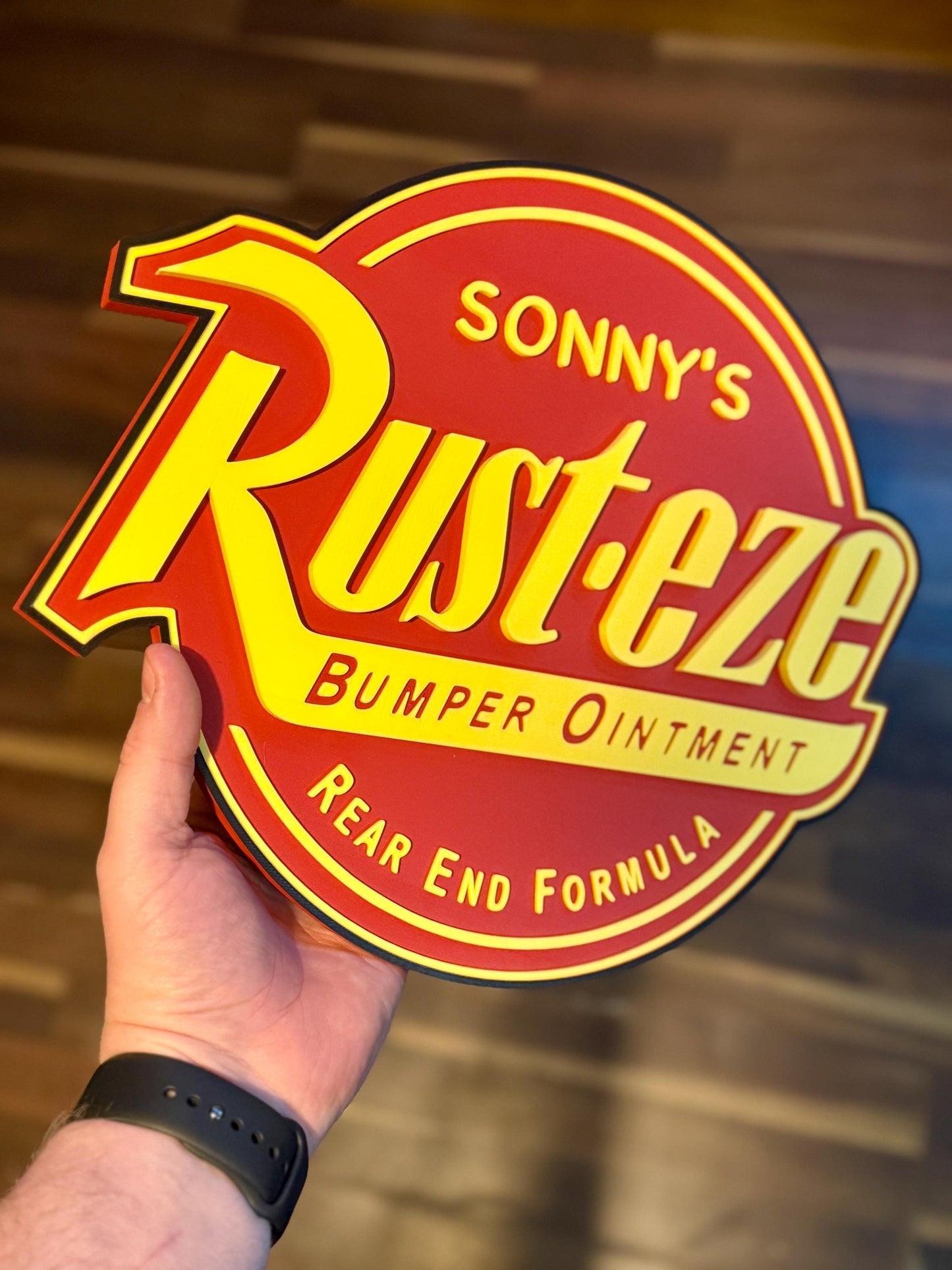 Personalised XL 13 inch 33cm Wall Sign | High Quality 3D Print