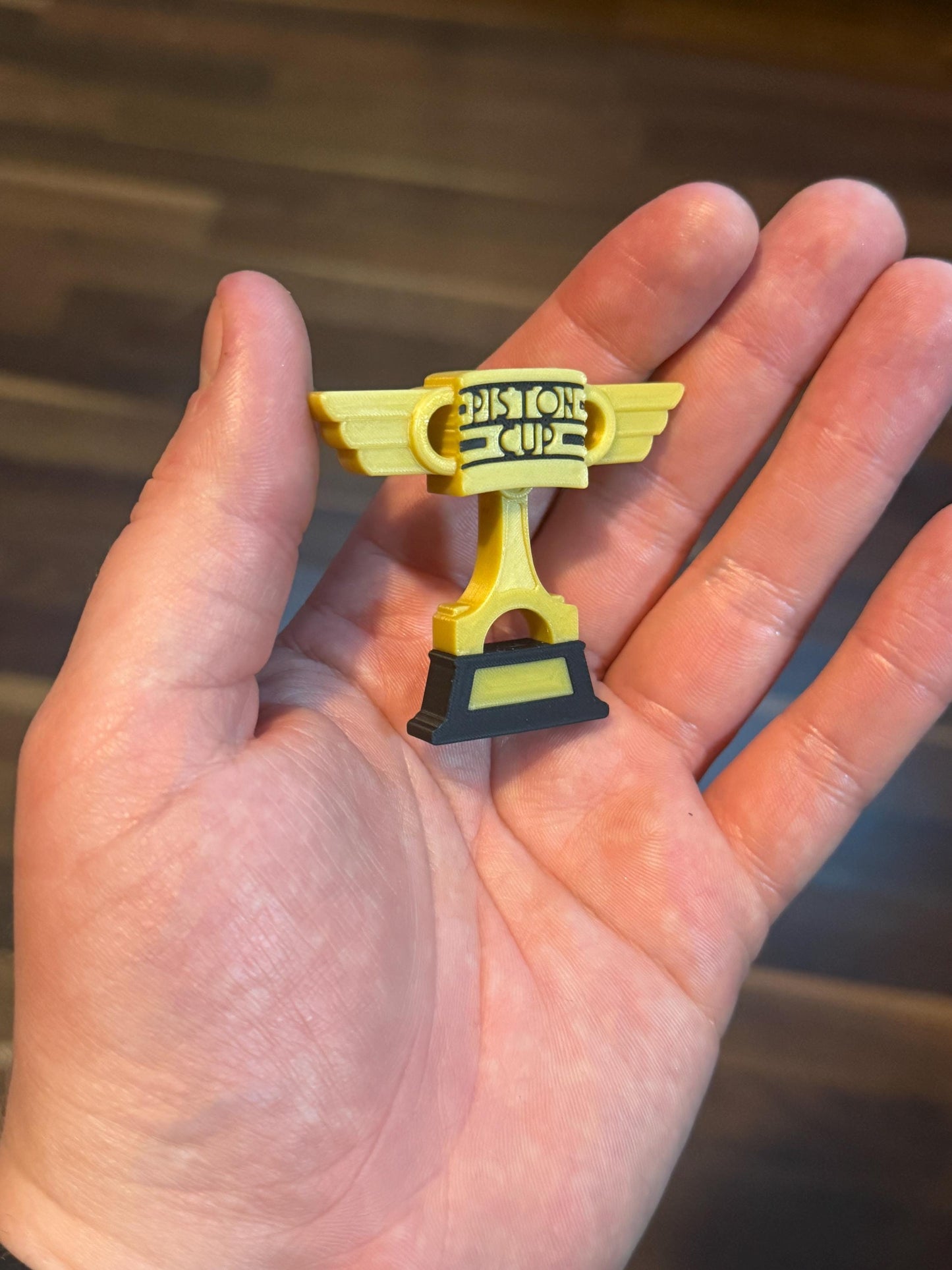 Mini Piston Trophy Button Hole