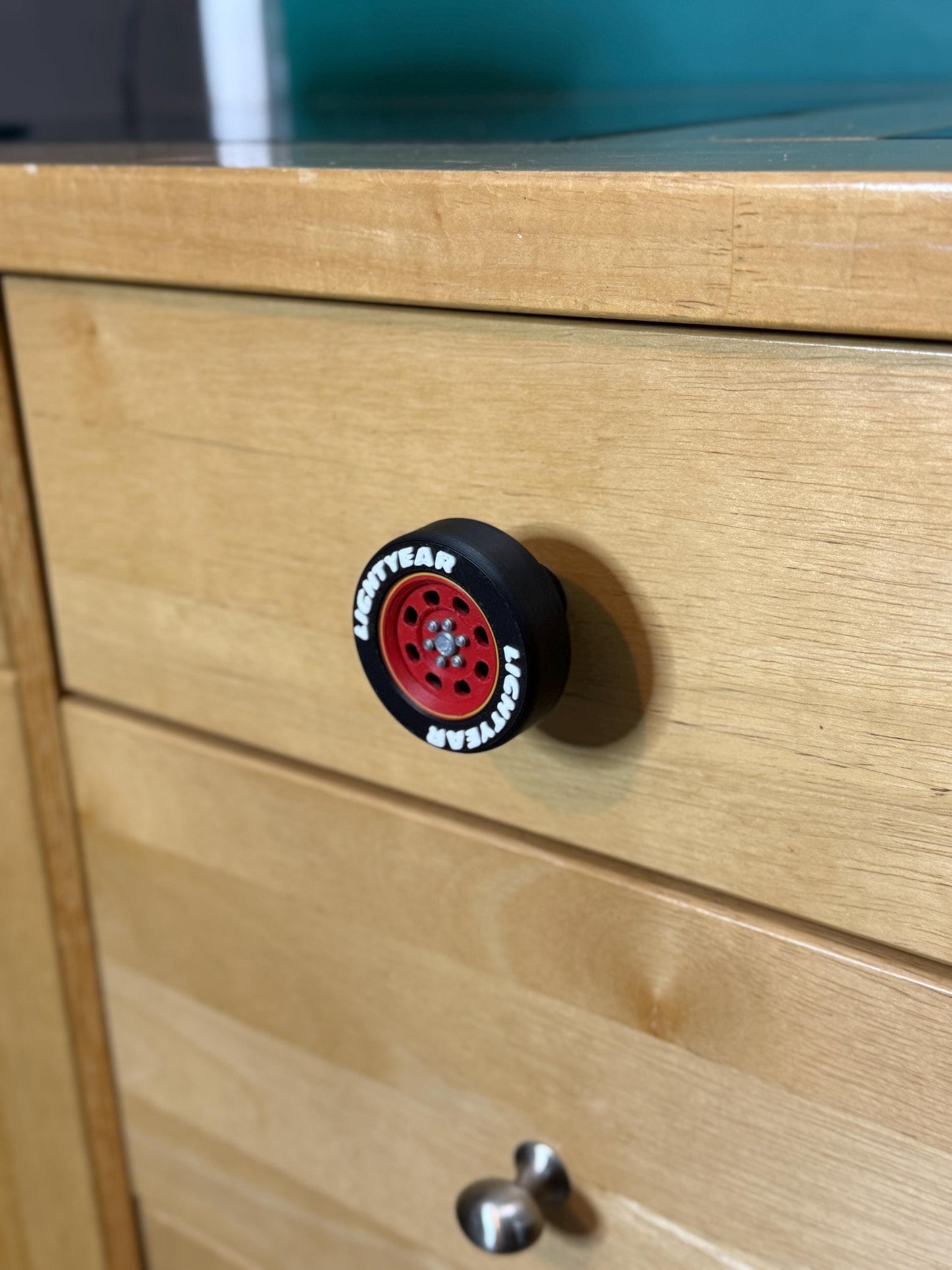 Tyre Dresser Drawer Door Knobs | Kids Bedroom Decor