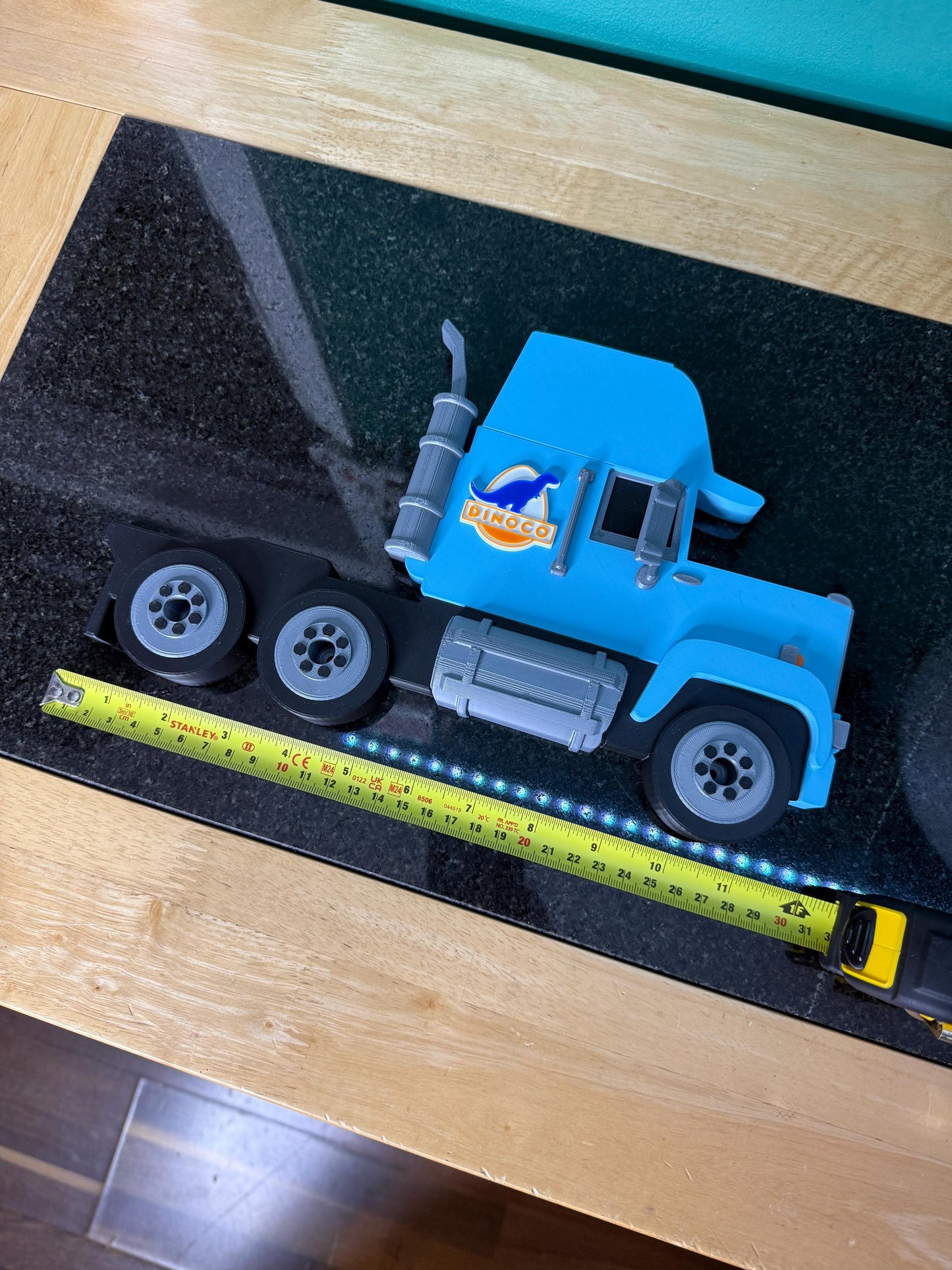 Toy Car Storage Shelf - Realistic Truck Design | Holds 24-96 Cars | Wall Mounted Diecast Toy Cars Display