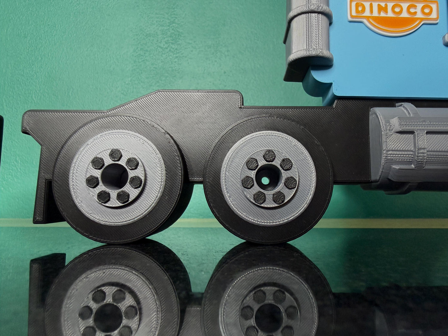 Wall Truck & Wheels (NO SHELF) | Turn Any Shelf into A Truck | Wall Mounted