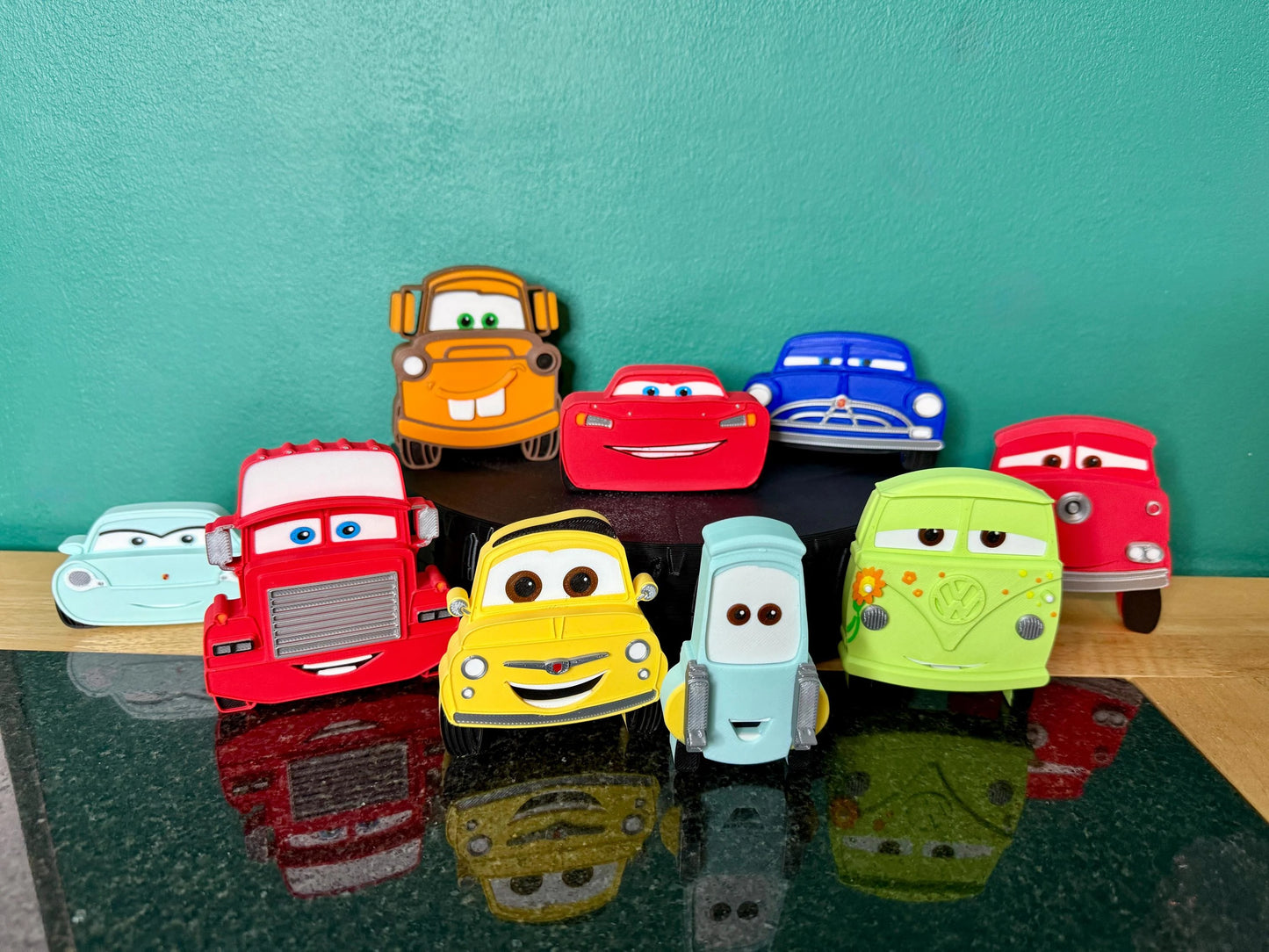 Cars Magnets for Fridges and Magnetic Surfaces | Characters Knobs | Kids Bedroom Decor