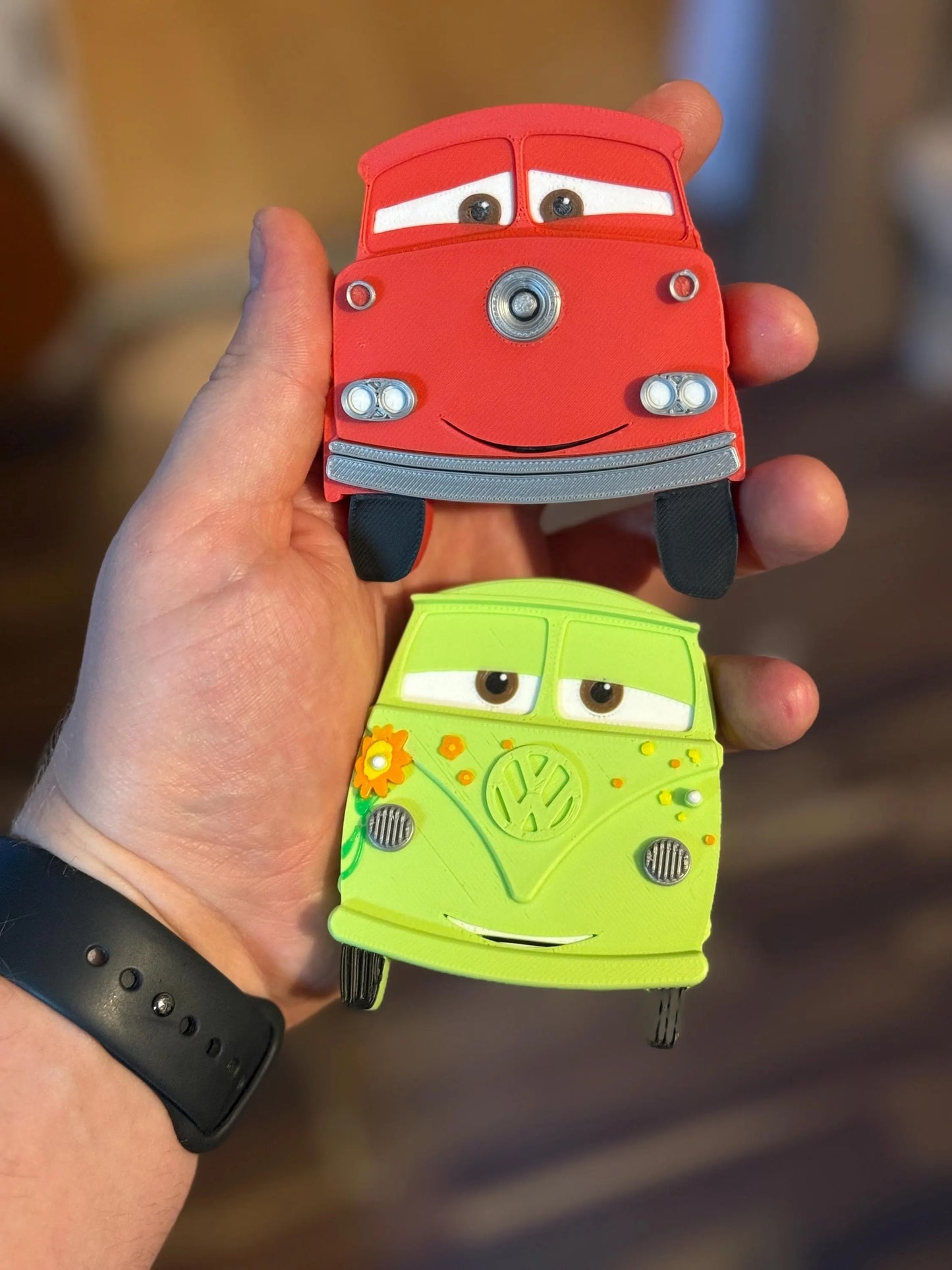 Cars Magnets for Fridges and Magnetic Surfaces | Characters Knobs | Kids Bedroom Decor
