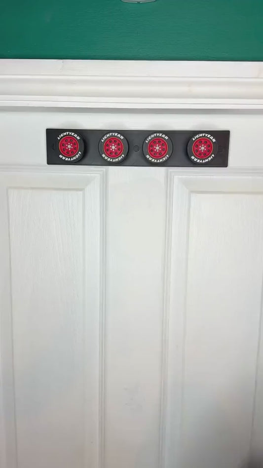 Tyre Style Hooks/Coat Hanger | Kids Car Bedroom Decor