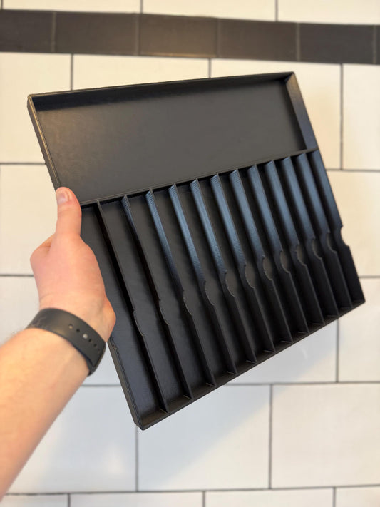 Syringe Organiser Tray, Feeding & Medication Syringe Holder, 60ml Syringe Storage, Enteral Syringe Tray, Home Care Organiser
